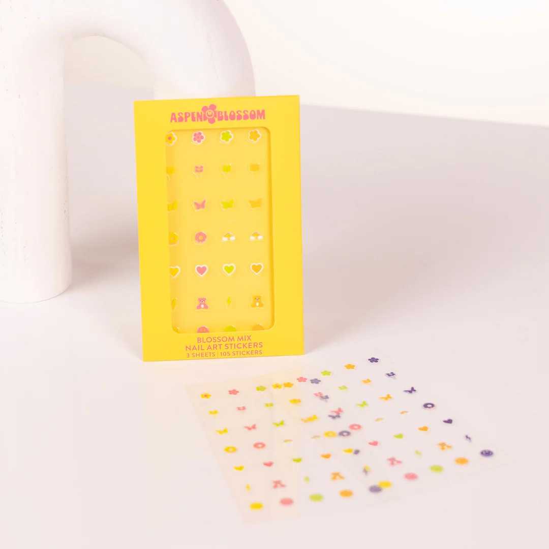 Aspen Blossom Nail Art Stickers - Image 4