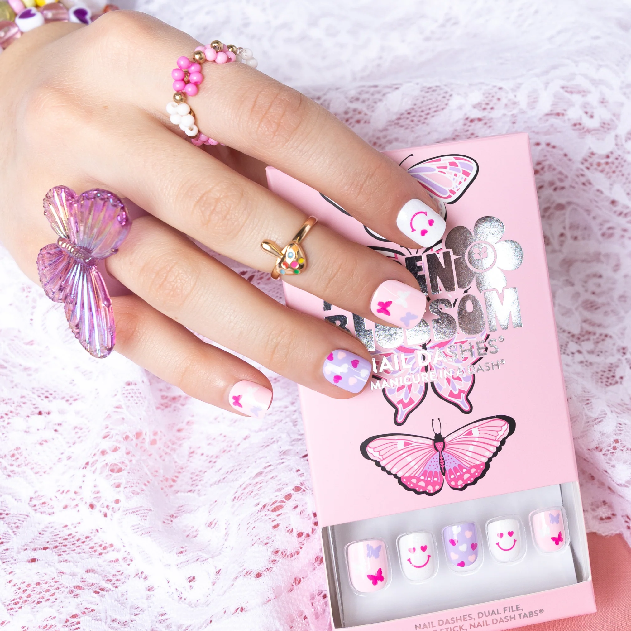 Butterfly Kisses, Peach - Image 4