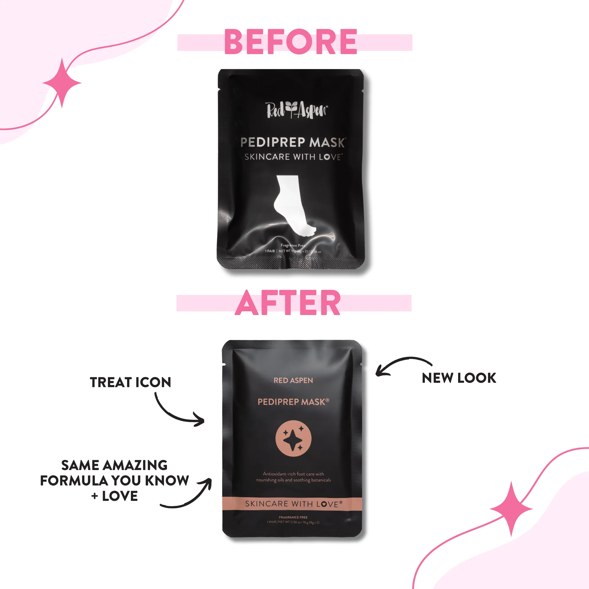 Fragrance Free PediPrep Mask - 5 Pack - Image 3