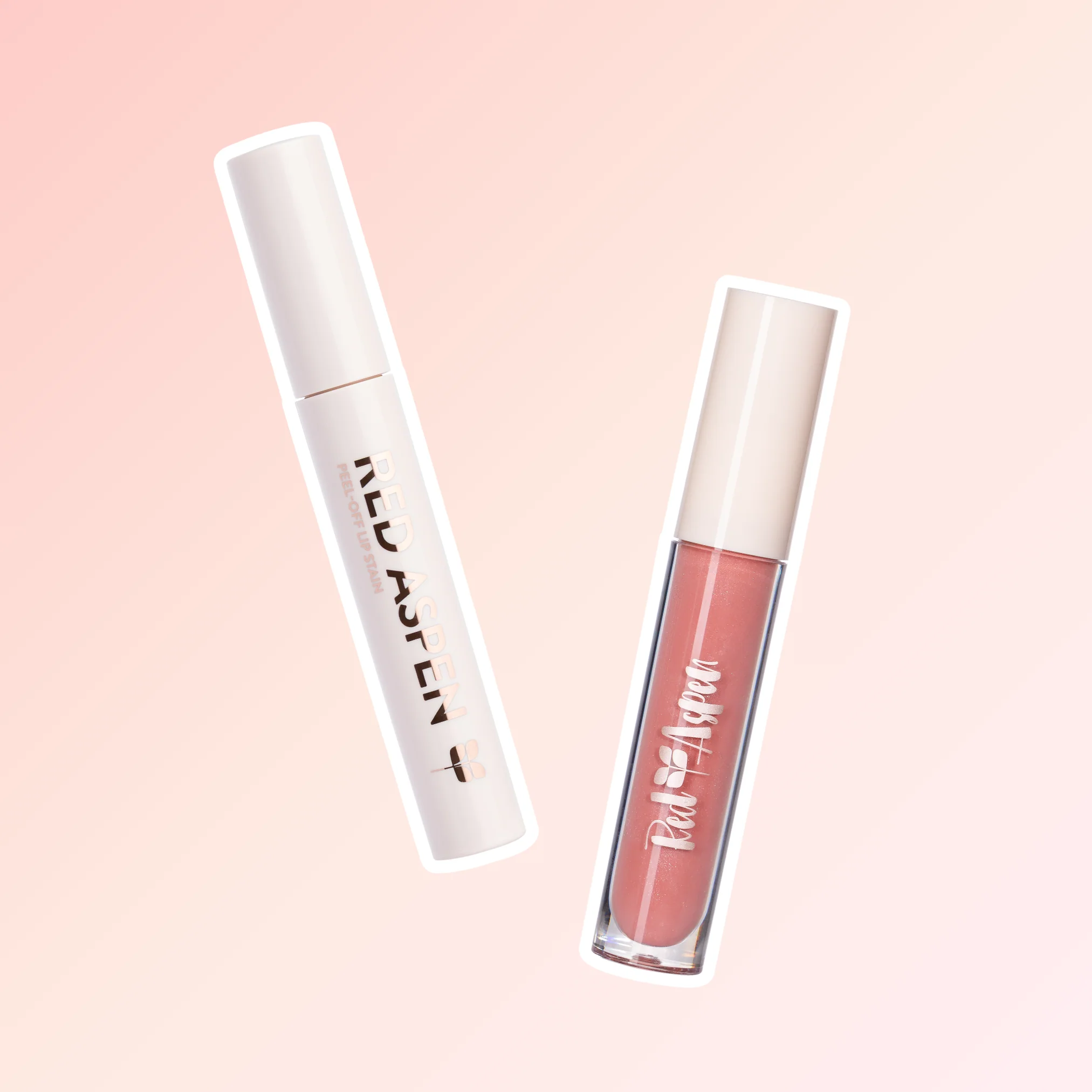 Peel-Off Lip Stain + Lip Gloss Bundle