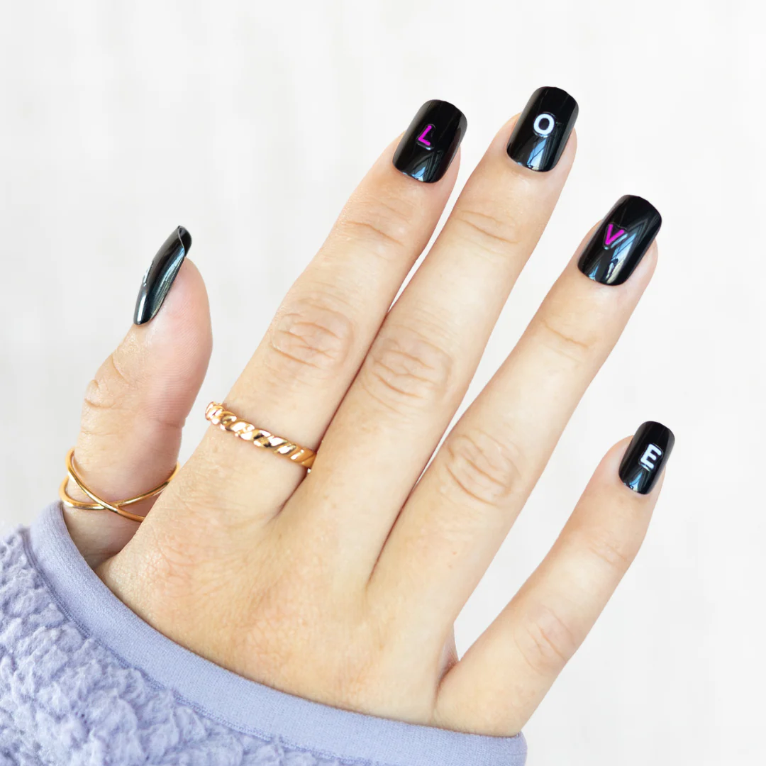 Alphabet Soup Nail Art Stickers - Image 2