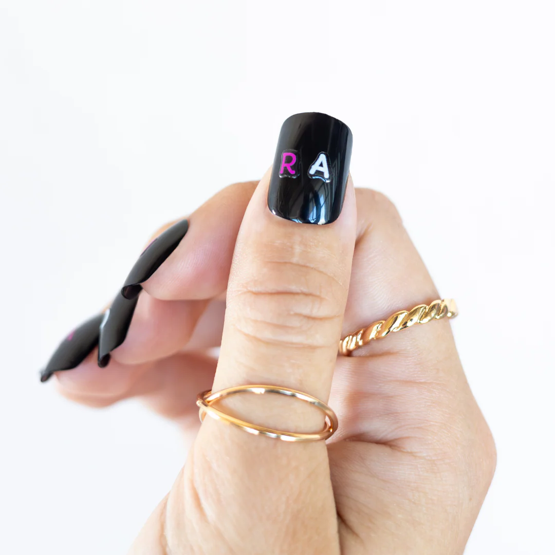 Alphabet Soup Nail Art Stickers - Image 4