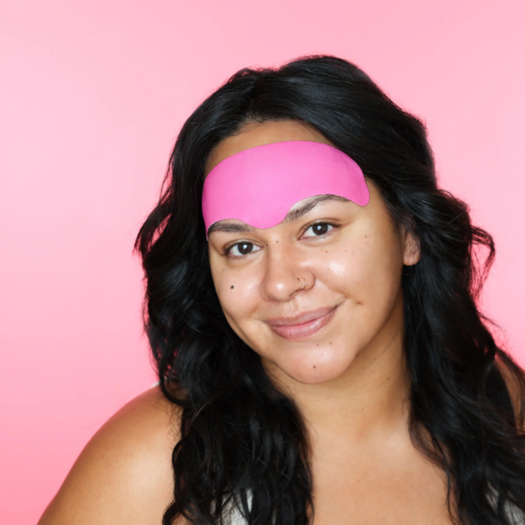Pink Pearl Plump & Firm Forehead Mask - 5 Pack - Image 4