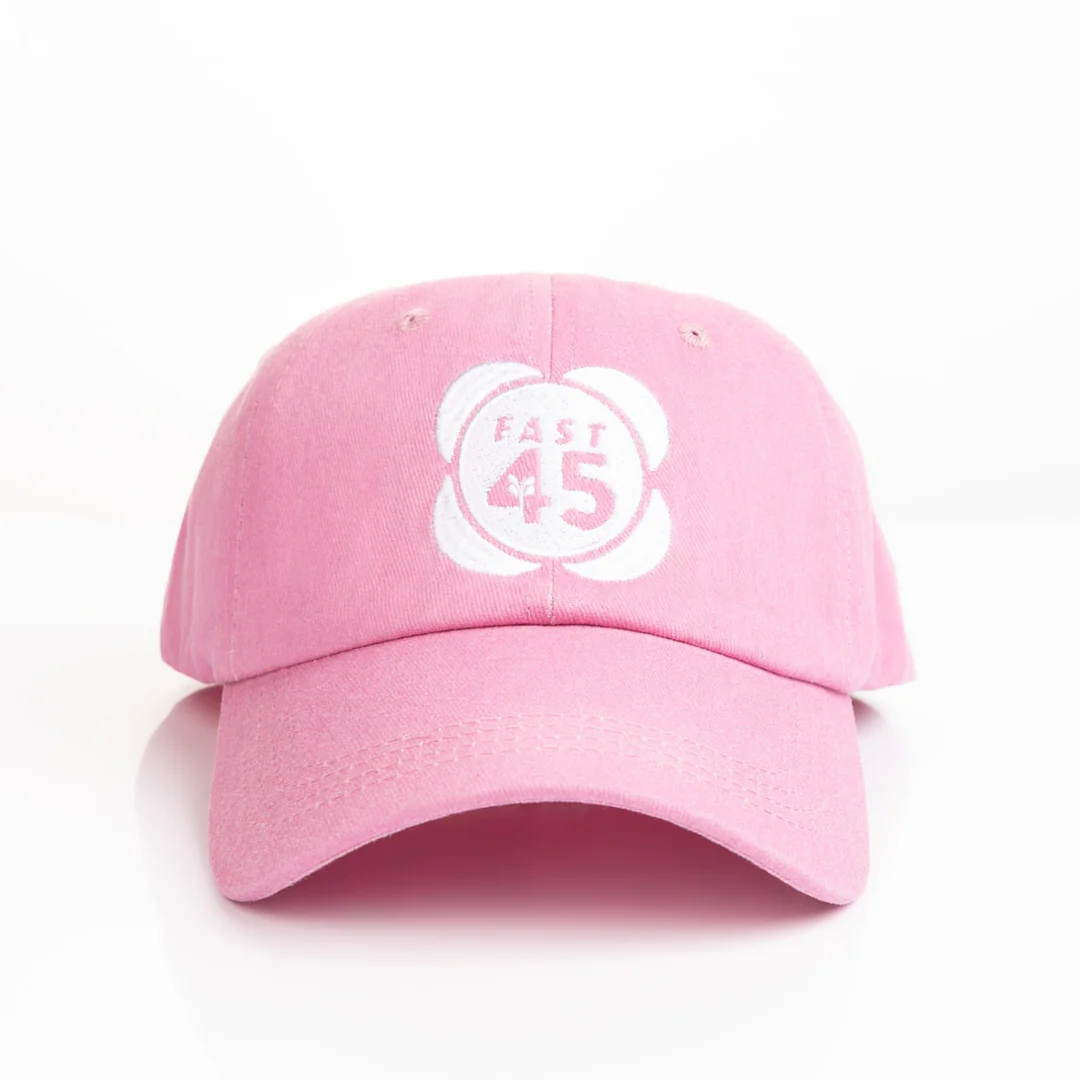 Red Aspen Fast 45 Pink Denim Hat - Image 3
