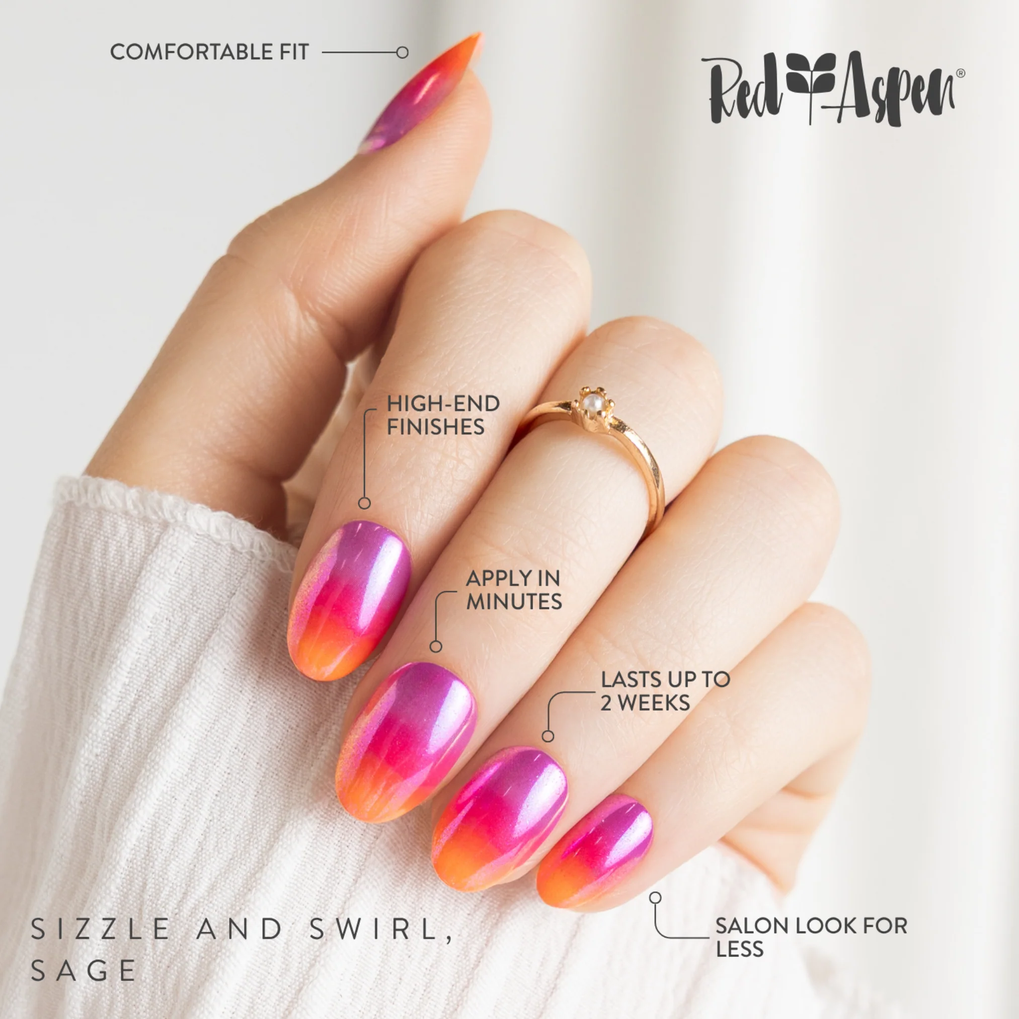 Sizzle and Swirl, Sage - Image 3